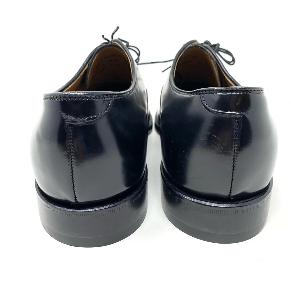 Johnston & Murphy Melton Classic Dress Cap Toe Oxford Black B width